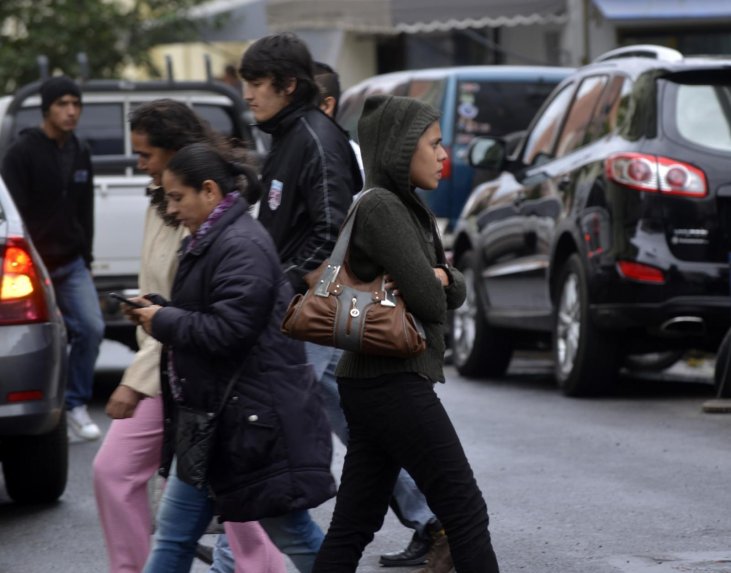 Anuncian una jornada fresca con precipitaciones dispersas