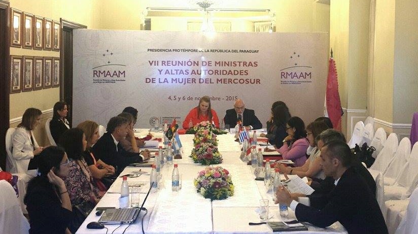 Ministras de la Mujer del Mercosur se reunirán en Paraguay