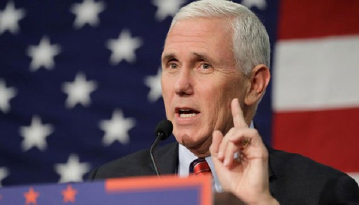 Pence asegura que EE.UU. «no se quedará de brazos cruzados» ante Venezuela
