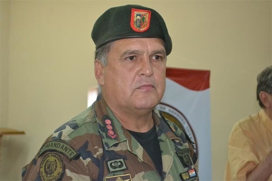El Gral retirado Ramón Benítez, candidato por el Movimiento Reserva Patriótica