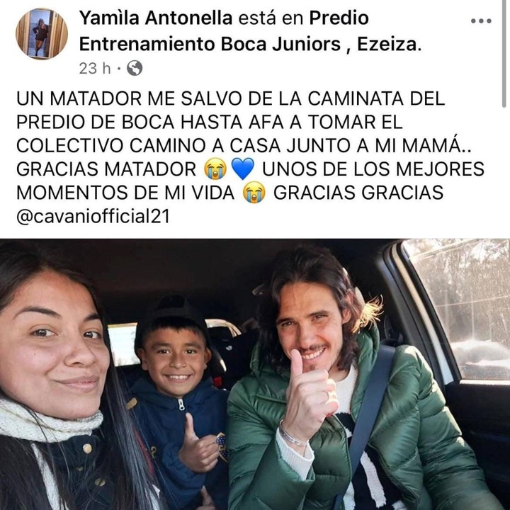 La historia fue contada por la mamá del chico en redes sociales.