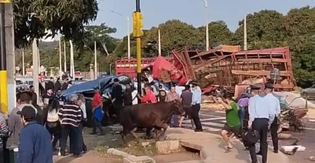 Tráfico en Pedrozo se encuentra normalizado tras accidente, aclaran desde la Patrulla Caminera