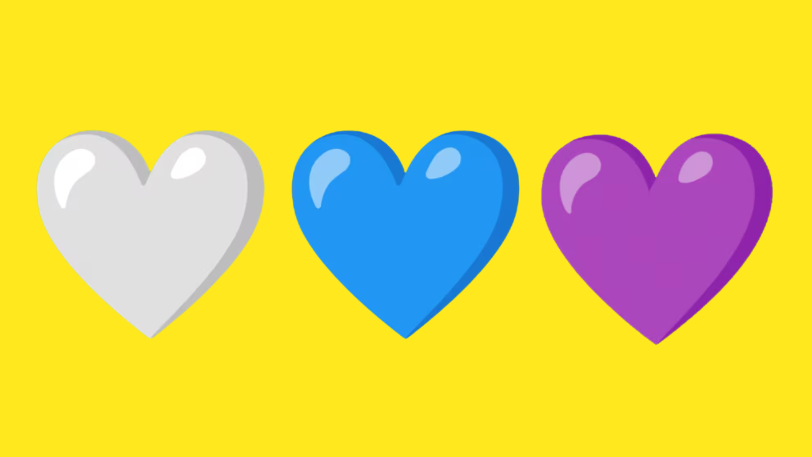 Corazones de WhatsApp: ¿Qué significan realmente los colores blanco, azul y morado?
