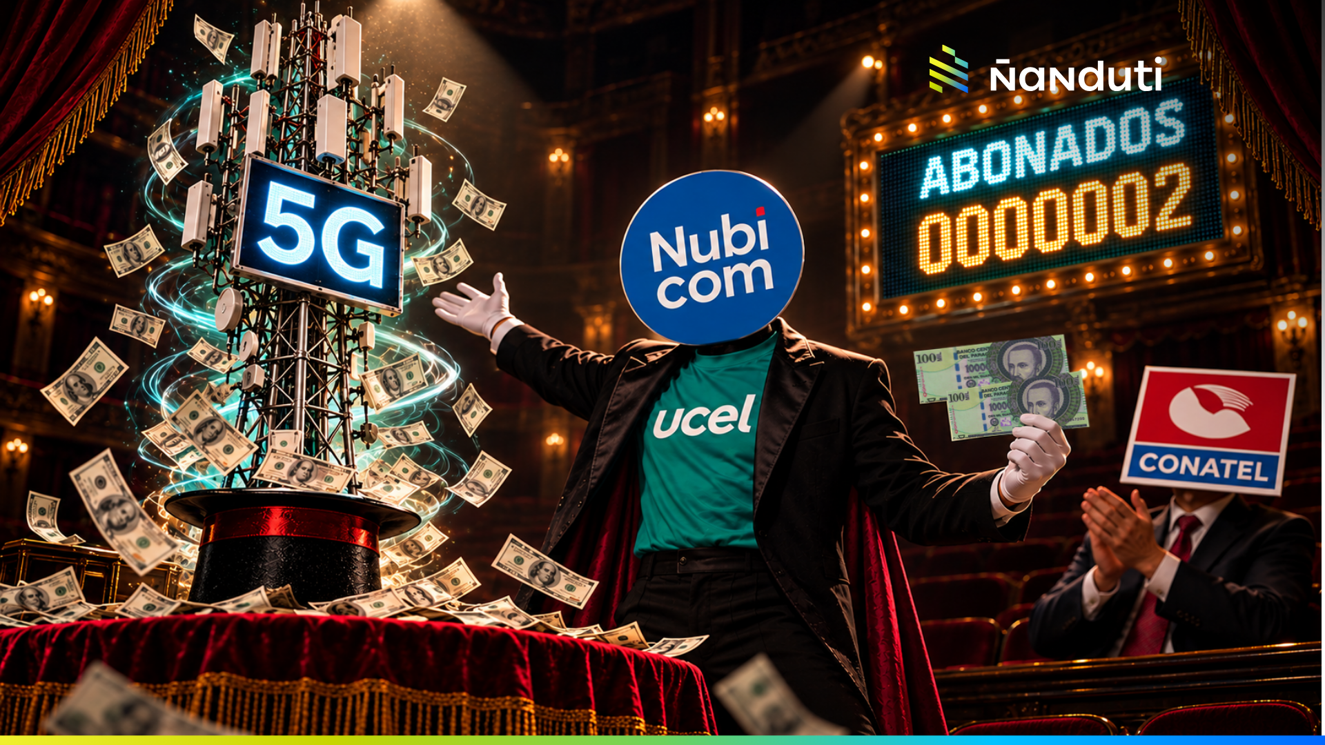 Ucel Nubicom dice que aumentó su capital de G. 3 millones a USD 2,5 millones y tiene dos abonados